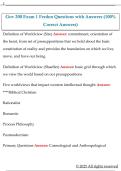 Gov 200 Exam 1 Ferdon Questions with Answers &lpar;100&percnt;  Correct Answers&rpar;
