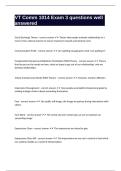 VT Comm 1014 Exam 3 questions well answered