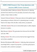 SMPS CPSM Domain 6&colon; Key Terms Questions with  Answers &lpar;100&percnt; Correct Answers&rpar;