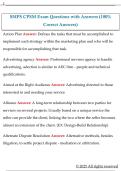 SMPS CPSM Exam Questions with Answers &lpar;100&percnt;  Correct Answers&rpar;