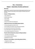 Accountancy Class 11 Chapter - Depreciation&comma; Provision and Reseves