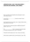 APPRENTICE EXAM - NLCC &vert; 2025&sol;2026 UPDATE &vert; QUESTIONS AND ANSWERS &vert; 100&percnt; CORRECT