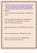 PORTAGE BIOD 121 MODULE 1-6 AND FINAL EXAM &lpar;ALL 6 MODULES AND FINAL  EXAM&rpar; &sol; BIOD 121 ESSENTIALS IN NUTRITION NEWEST 2025&sol;2026 ACTUAL  EXAM WITH COMPLETE QUESTIONS AND CORRECT DETAILED ANSWERS  &lpar;100&percnt; VERIFIED ANSWERS&rpar; &vert;ALREADY GRADED A&plus;&vert; &vert;&vert;PROFESSOR VERIF