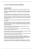 YYC AVOP QUESTIONS AND ANSWERS