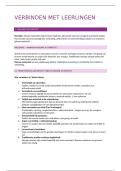 verbinden met leerlingen - samenvatting