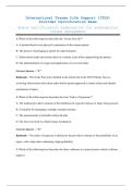 ITLS Provider Exam Prep 2025&sol;2026 &ndash; Prehospital Trauma Management Test Bank & Study Guide