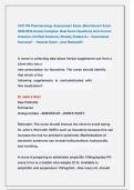 VATI PN Pharmacology Assessment Exam &comma;Most Recent Exam  2025&sol;2026 Actual Complete  Real Exam Questions And Correct   Answers &lpar;Verified Answers&rpar; Already Graded A&plus; &sol; Guaranteed  Success&excl;&excl;   &sol; Newest Exam &sol; Just Released&excl;&excl;