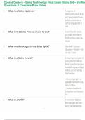 Course Careers - Sales Technology Final Exam Study Set &ndash; Verified Questions & Complete Prep Guide