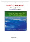 COMPLETE TEST BANK&colon; Understanding Psychology 9th Edition by Charles G&period; Morris latest Update&period;
