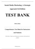 Test Bank &mdash; Social Media Marketing&colon; A Strategic Approach&comma; 3rd Edition &mdash; Debra L&period; Zahay &lpar;& Mary Lou Roberts&comma; Janna M&period; Parker&comma; Donald I&period; Barker & Melissa S&period; Barker&rpar; &mdash; ISBN 9780357516188 &mdash; Latest Update 2025&sol;2026 &mdash; &lpar;All Chapters Covered 1&ndash;14&rpar;