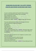 RASMUSSEN COLLEGE MDC 2 &lpar;II&rpar; LATEST VERSION  UPDATED AND REVISED IN 2025&sol;2026 SURE PASS&excl;&excl;&excl;