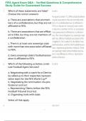 FIFA Agent Exam Q&A &ndash; Verified Questions & Comprehensive Study Guide for Guaranteed Success
