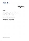 J257&sol;04 depth in biology Higher Tier&lpar;biology B&rpar; &vert; GCSE Science Paper 4 Revision & Practice 2025