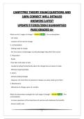 CANFITPRO THEORY EXAM&vert;QUESTIONS AND 100&percnt; CORRECT WELL DETAILED ANSWERS&vert;LATEST UPDATE&excl;&excl;&excl;&excl;&excl;2025&sol;2026&vert;GUARANTEED PASS&vert;GRADED A&plus;