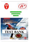 Test Bank for Vanders Human Physiology 15th Edition Widmaier Latest 2026