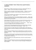 ILLINOIS PERMIT TEST PRACTICE QUESTIONS & ANSWER