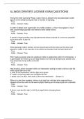 ILLINOIS DRIVER-S LICENSE EXAM QUESTIONS
