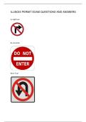 ILLINOIS PERMIT EXAM QUESTIONS AND ANSWERS