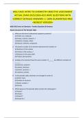 WGU D425 INTRO TO CHEMISTRY OBJECTIVE ASSESSMENT  ACTUAL EXAM 2025&sol;2026 ACCURATE QUESTIONS WITH  CORRECT DETAILED ANSWERS &vert;&vert; 100&percnt; GUARANTEED PASS  <NEWEST VERSION>