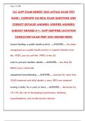 CL ALPP Exam 2025&colon; Actual Test Bank & Practice Questions