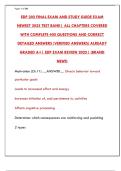EDP 202 Final Exam 2025&colon; Study Guide & Test Bank