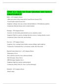 CPDT KA Study Set Exam Questions And Answers Latest Graded A&plus;