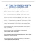 571 FINAL EXAM QUESTIONS WITH CORRECT ANSWERS 2025