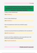 IL State Police Exam Study Guide  Questions and Correct Answers&sol; Latest  Update &sol; Already Graded 