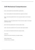 OAR Exam Questions and Answers- Mechanical Comprehension