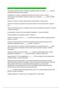 RAD 100 - CT Homework Exam Questions with Correct Answers Graded A&plus;