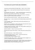 FLS MODULES QUESTIONS AND ANSWERS 2025&sol;2026
