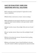 IAAO 102 EXAM STUDY GUIDE 2026 QUESTIONS WITH FULL SOLUTIONS