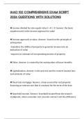 IAAO 102 COMPREHENSIVE EXAM SCRIPT 2026 QUESTIONS WITH SOLUTIONS