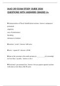 IAAO 201 EXAM STUDY GUIDE 2026 QUESTIONS WITH ANSWERS GRADED A&plus;