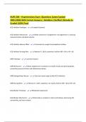 NURS 304 &ndash; Hypertensives Exam &vert;Questions &lpar;Latest Update 2025&vert;2026&rpar; With Correct Answers &vert; Solutions &vert;Verified &vert;Already A&plus; Graded &lpar;100&percnt; Pass&rpar;