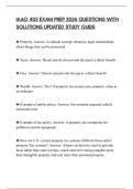 IAAO 402 EXAM PREP 2026 QUESTIONS WITH SOLUTIONS UPDATED STUDY GUIDE
