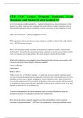 CTR COC Cancer Program Standards Accreditation Exam Questions And Answers Latest Graded A&plus;