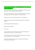 CTR Lesson 1 Review Exam Questions And Answers Latest Graded A&plus;