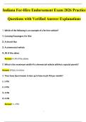 Indiana For-Hire Endorsement Exam 2026 &ndash; Practice Questions with Verified Explanations