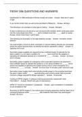 FSDNY S98 QUESTIONS AND ANSWERS
