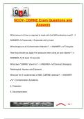 NCOY   EXAM COMPLETE PACKAGE DEAL