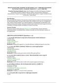 HESI PN Pediatric Nursing Exam Script 2026 &vert; Verified Questions with Solutions &vert; Already Graded A&plus;