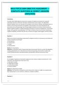 WGU Psych D094 Objective Assessment &ndash; Complete Questions & Correct Answers &lpar;2025&sol;2026&rpar; &vert; Educational Psychology & Development