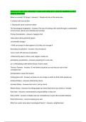 SOCIOLOGY 1000 OHIO UNIVERSITY EXAM QUESTIONS WITH VERIFIED ANSWERS LATEST UPDATE 2025&sol;2026