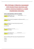 BIO 256 &ndash; Exam 5 Objective Assessment &lpar;Chamberlain University&rpar; &ndash; Detailed Exam Questions & Correct Answers &ndash; Complete A&plus; Guide