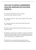 TNCC ENA 9TH EDITION COMPREHENSIVE EXAM 2026 QUESTIONS WITH SOLUTIONS GRADED A&plus;