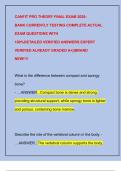 CANFIT PRO THEORY FINAL EXAM 2026-  BANK CURRENTLY TESTING COMPLETE ACTUAL  EXAM QUESTIONS WITH  100&percnt;DETAILED VERIFIED ANSWERS EXPERT  VERIFIED ALREADY GRADED A&plus;&vert;&vert;BRAND  NEW&excl;&excl;&excl;&excl; 