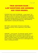 TRUE ADVISOR EXAM &ndash;  AJEF QUESTIONS AND ANSWERS&vert;  ACE YOUR GRADES&period; 