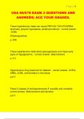 USA NU578 EXAM 3 QUESTIONS AND  ANSWERS&vert; ACE YOUR GRADES&period; 