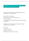 WGU C702 OA EXAM STUDY SHEET WITH 200 REAL QUESTIONS AND ANSWERS
